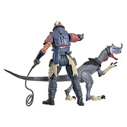 G.I. Joe Classified Series pack 2 figurines no.196 Professor Rottclaw & Cobra Deinonychus 15 cm