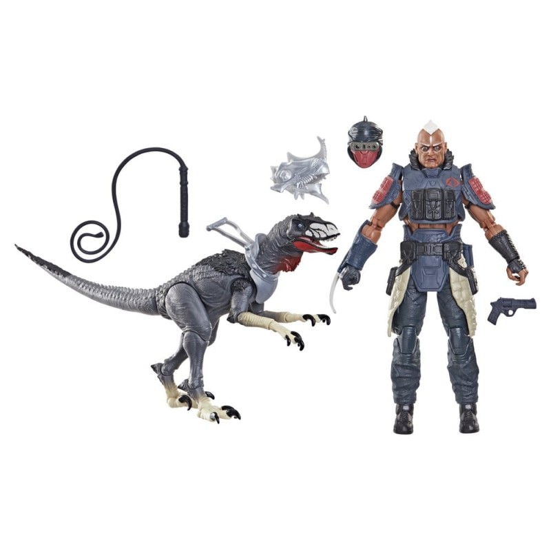 G.I. Joe Classified Series Action Figure 2-Pack no.196 Professor Rottclaw & Cobra Deinonychus 15 cm