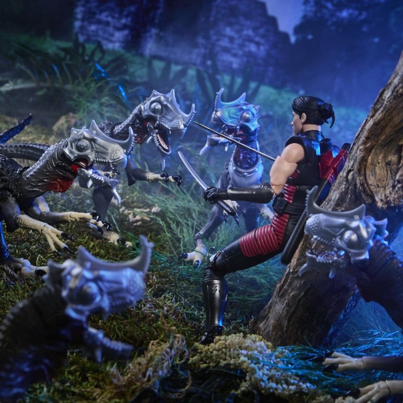 G.I. Joe Classified Series pack 2 figurines no.196 Professor Rottclaw & Cobra Deinonychus 15 cm