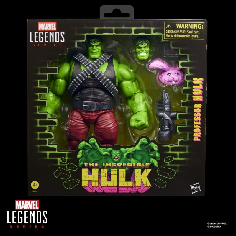 The Incredible Hulk Marvel Legends figurine Professor Hulk 15 cm