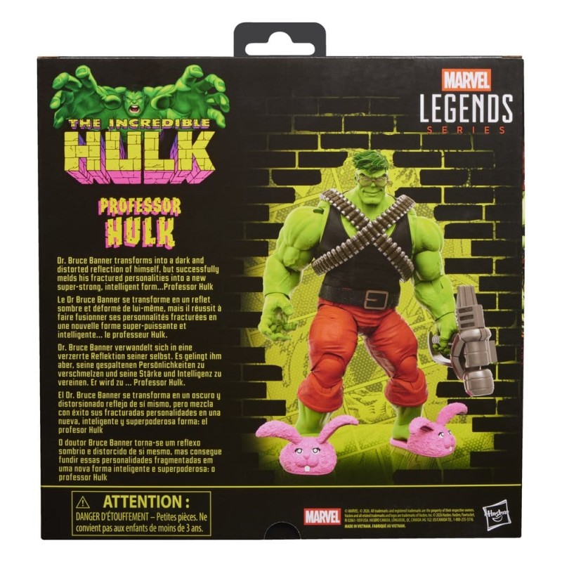 The Incredible Hulk Marvel Legends figurine Professor Hulk 15 cm