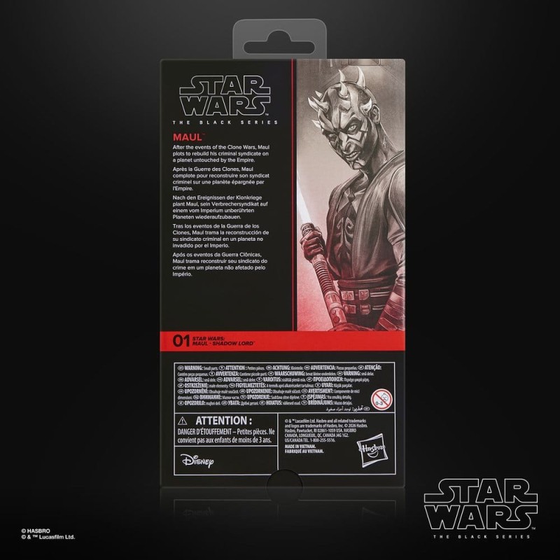 Star Wars: Maul - Shadow Lord Black Series figurine Maul 15 cm