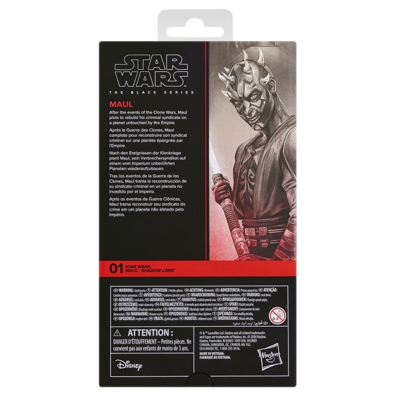 Star Wars: Maul - Shadow Lord Black Series figurine Maul 15 cm