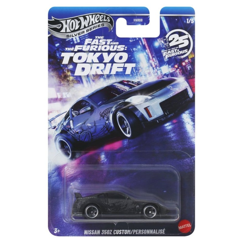 Fast & Furious assortiment véhicules Hot Wheels Silver Series Die-Cast 1:64 979M Tokyo Drift (24)
