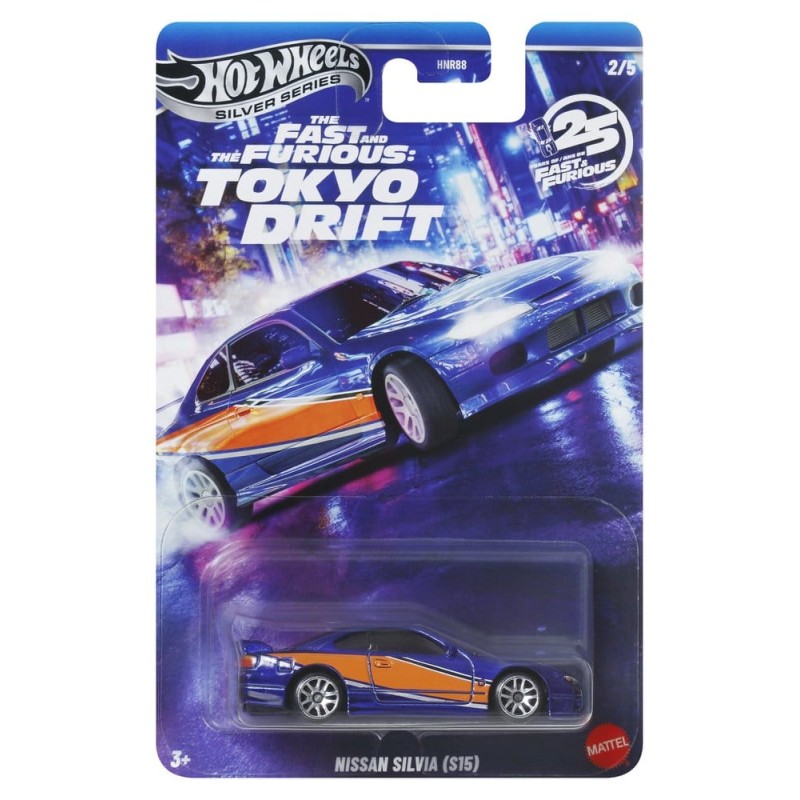 Fast & Furious assortiment véhicules Hot Wheels Silver Series Die-Cast 1:64 979M Tokyo Drift (24)