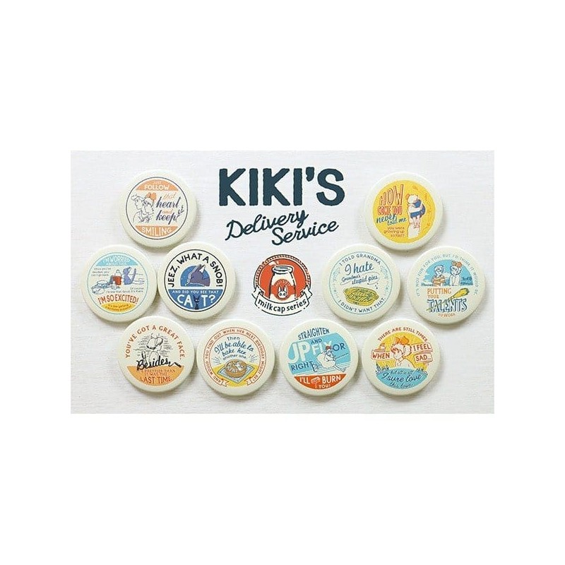 Kiki la petite sorcière assortiment boîte-mystère badges Vintage 6 cm (10)