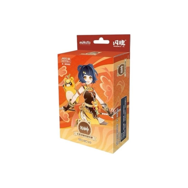 Genshin Impact Jeu de Cartes à Collectionner - Pre-Build Starter Deck 08 - Xiangling - Series 1 *Version Chinoise*