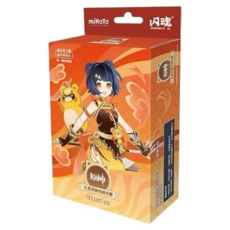 Genshin Impact Jeu de Cartes à Collectionner - Pre-Build Starter Deck 08 - Xiangling - Series 1 *Version Chinoise*
