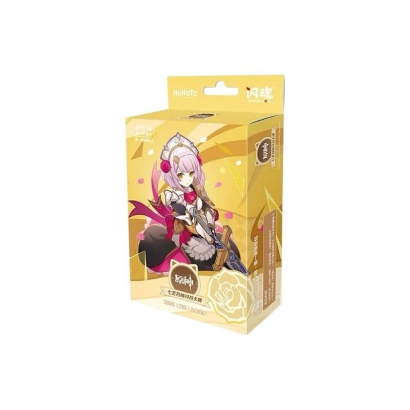 Genshin Impact Jeu de Cartes à Collectionner - Pre-Build Starter Deck 06 - Noelle - Series 1 *Version Chinoise*