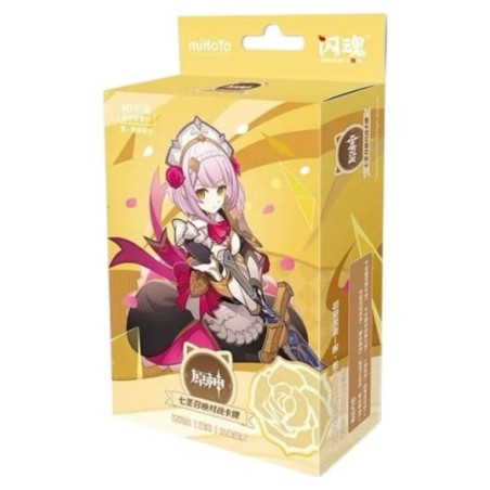 Genshin Impact Jeu de Cartes à Collectionner - Pre-Build Starter Deck 06 - Noelle - Series 1 *Version Chinoise*