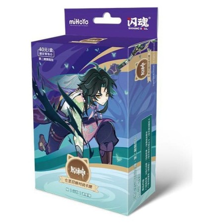 Genshin Impact Jeu de Cartes à Collectionner - Pre-Build Starter Deck 04 - Xiao - Series 2 *Version Chinoise*