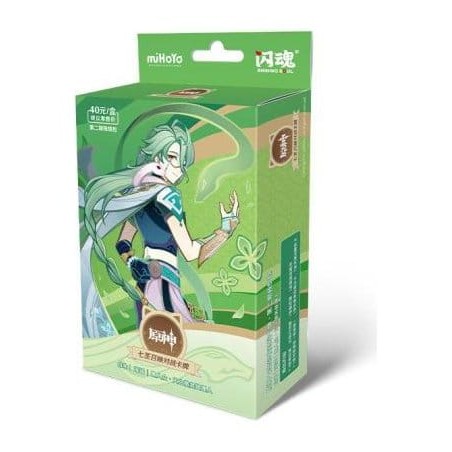 Genshin Impact Jeu de Cartes à Collectionner - Pre-Build Starter Deck 06 - Baizhu - Series 2 *Version Chinoise*