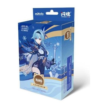 Genshin Impact Jeu de Cartes à Collectionner - Pre-Build Starter Deck 07 - Eula - Series 2 *Version Chinoise*