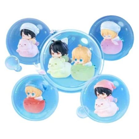 The Falling Merman présentoir boîte-mystère PVC Mini Figures Luming World Series Blind Box 5 cm Display (12)