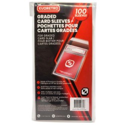 Evoretro - Pack De 100 Sleeves Pour Carte Gradée PSA
