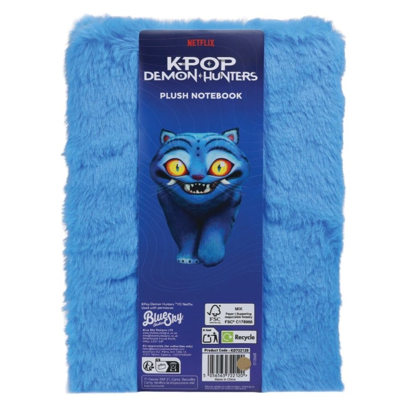 KPop Demon Hunters A5 Notebook Derpy Plush