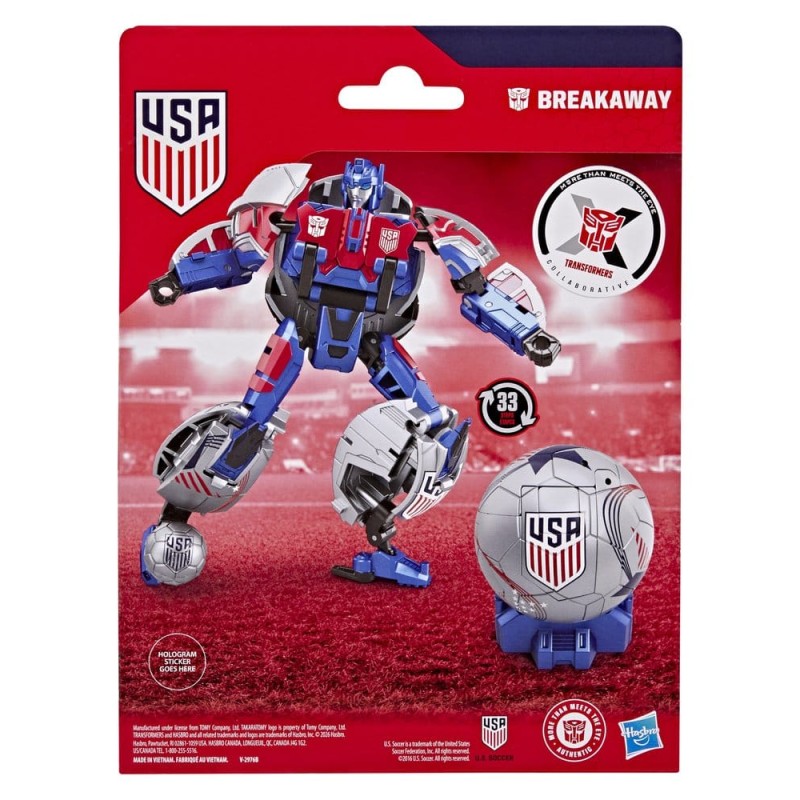 Transformers x US Soccer Federation figurine Breakaway 14 cm