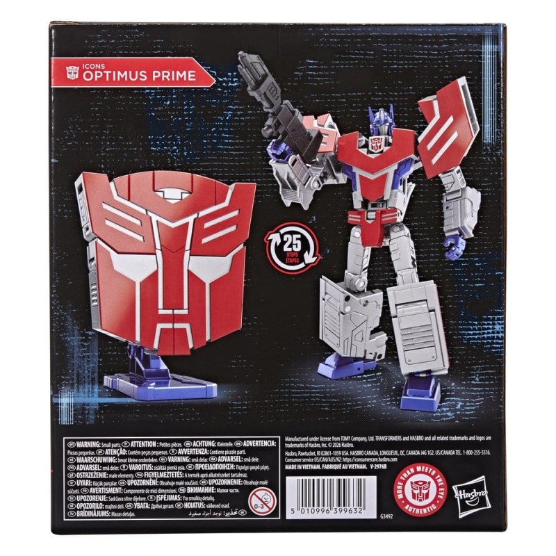 Transformers Icons Voyager Class figurine Optimus Prime 17 cm