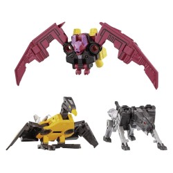 Transformers MPG pack 3 figurines MPG-22 Jaguar & Buzzsaw & Ratbat