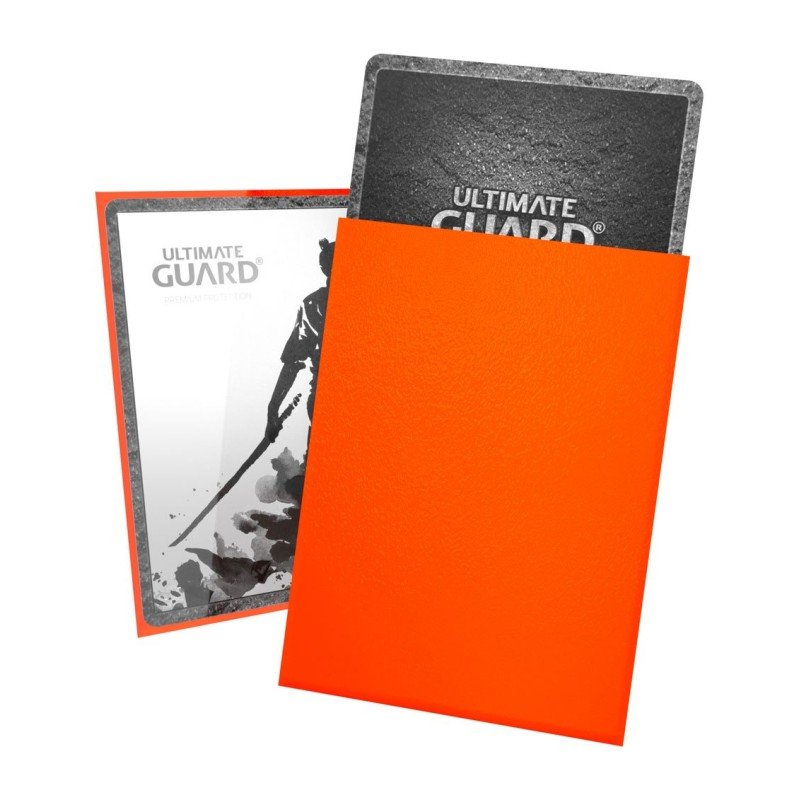 Ultimate Guard - Standaard formaat Katana Sleeves (100 zakjes) - Oranje | 4056133011679
