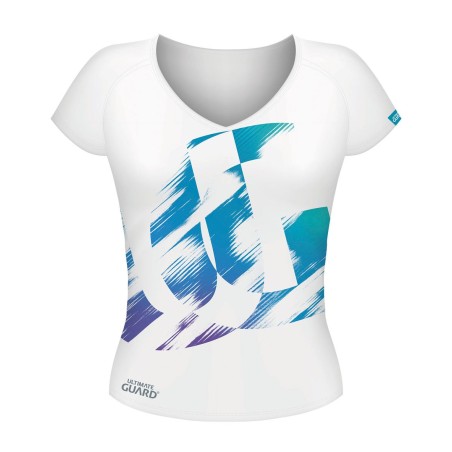Ultimate Guard T-Shirt femme UG Distressed Blanc (L)