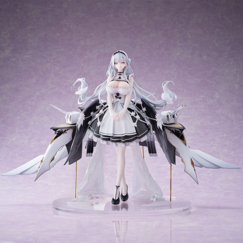 Azur Lane PVC Figure 1/6 Shira Heavy Armament Ver. 26 cm