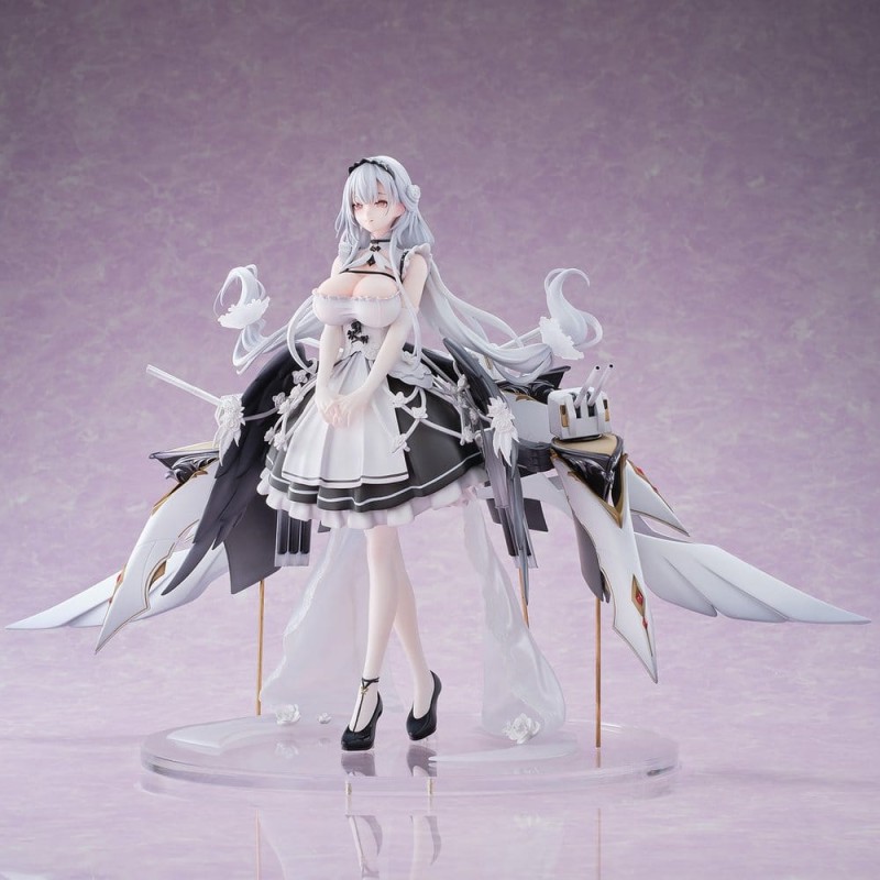 Azur Lane figurine PVC 1/6 Shira Heavy Armament Ver. 26 cm