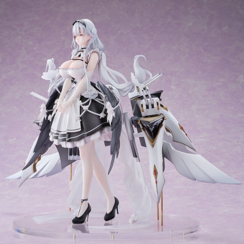 Azur Lane figurine PVC 1/6 Shira Heavy Armament Ver. 26 cm