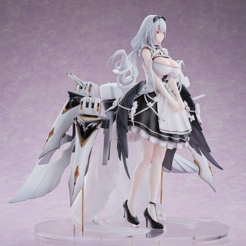 Azur Lane figurine PVC 1/6 Shira Heavy Armament Ver. 26 cm