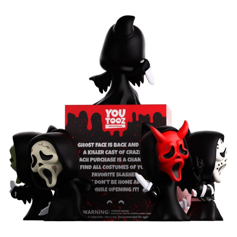 Ghost Face blind box assortiment figurines mini vinyl (8)
