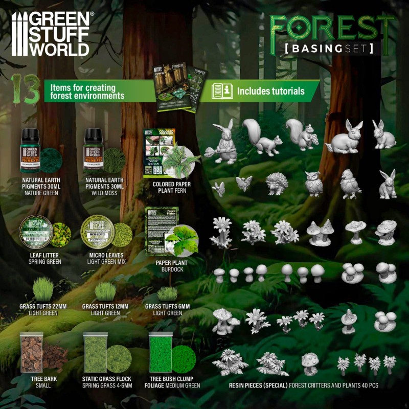 Green Stuff World - Environment Set - Forest