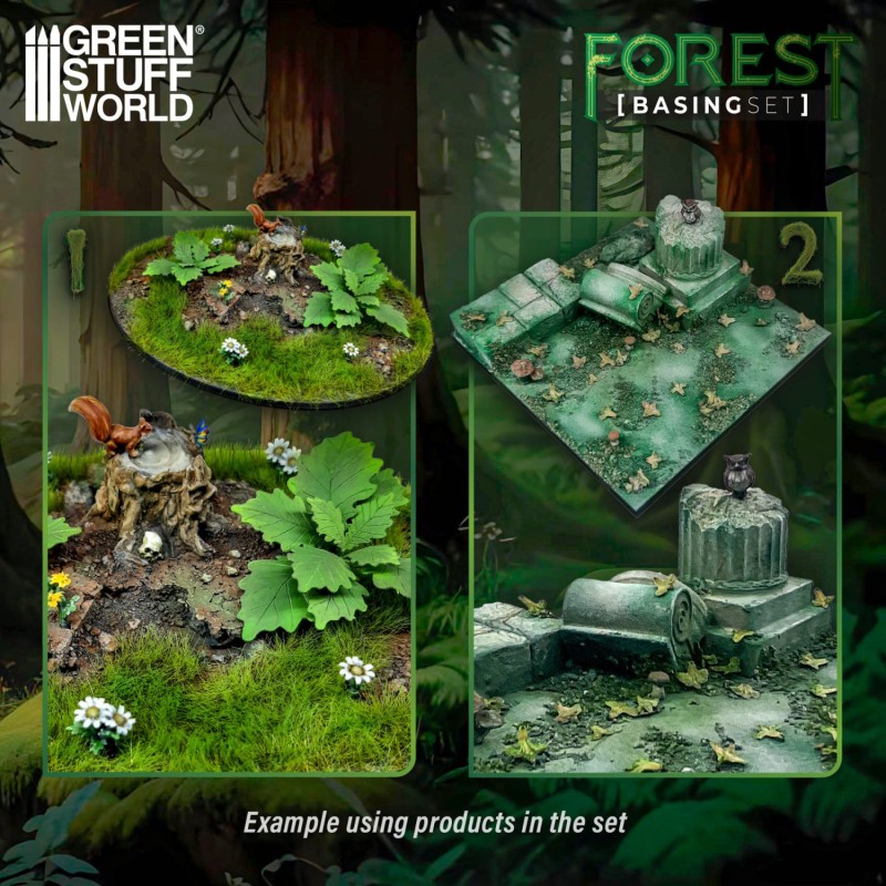 Green Stuff World - Set d'environnement - Forêt