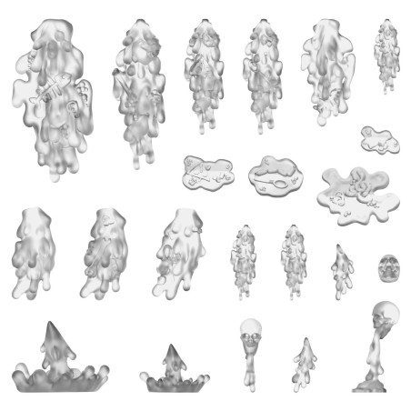 Green Stuff World - 3D geprint - Special Effects - Rot braken