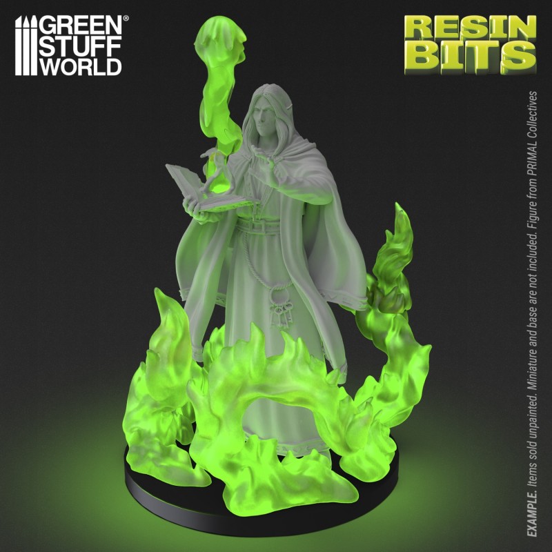 Green Stuff World- 3D Printed - Effets Spéciaux - Sorts de feu