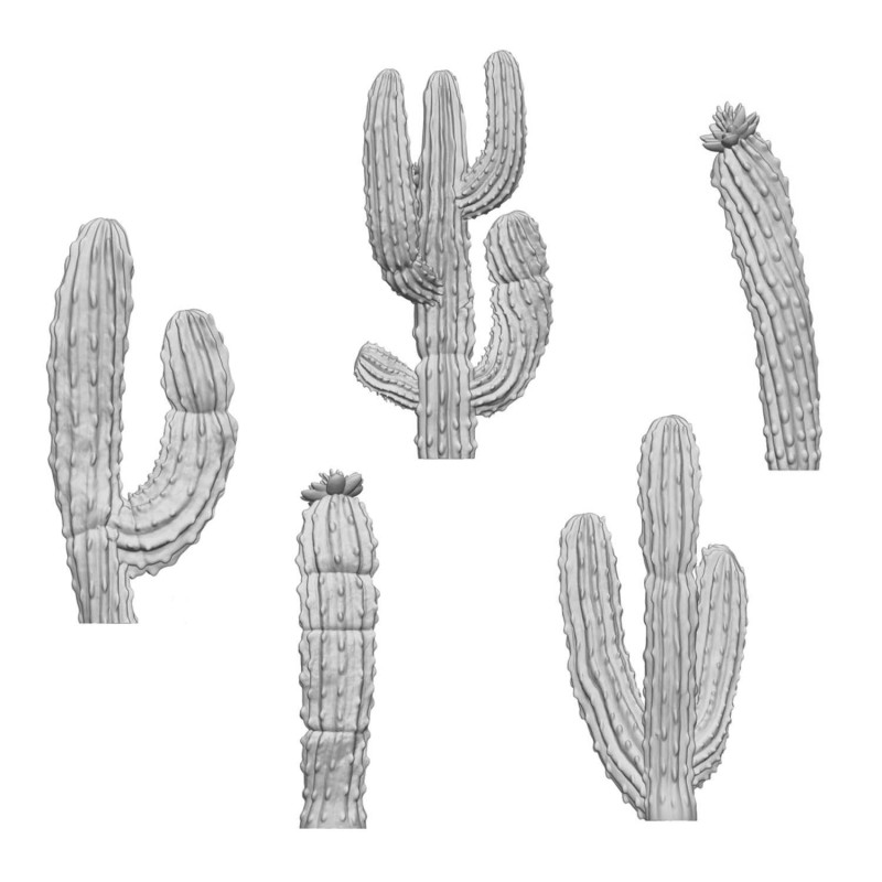 Green Stuff World- 3D Printed - Plantes - Cactus saguaro XL