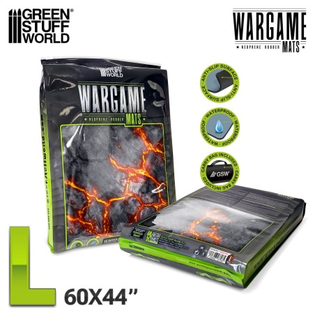 Green Stuff World - Tapis de jeu - L - Flamecoil Path (152.5*111.7cm)
