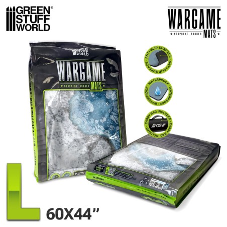 Green Stuff World - Tapis de jeu - L - Blizzard Hollows (152.5*111.7cm)