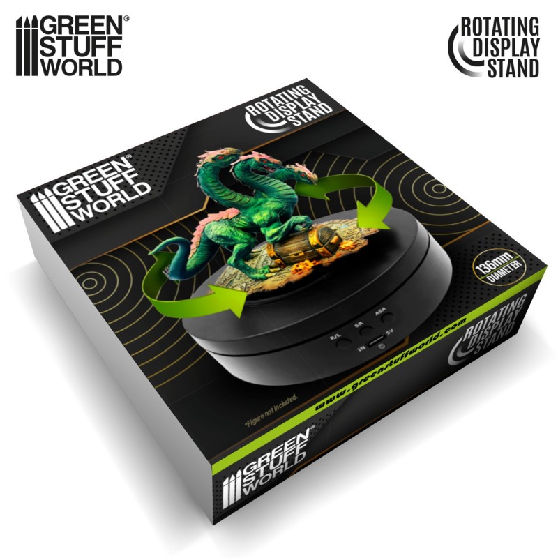 Green Stuff World - Plateau tournant electrique 136mm