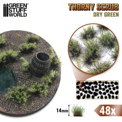 Green Stuff World - Thorn Bush - Dry Green