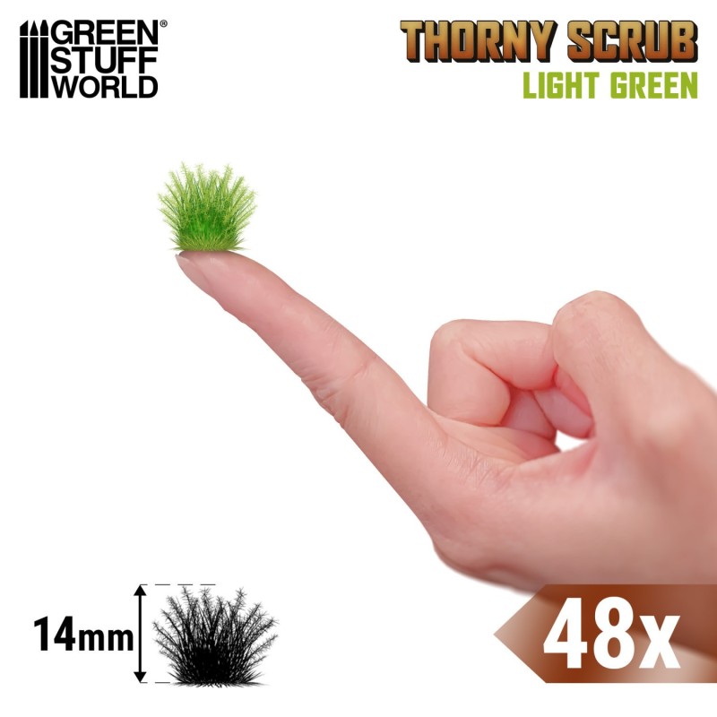 Green Stuff World - Thorn Bush - Lichtgroen
