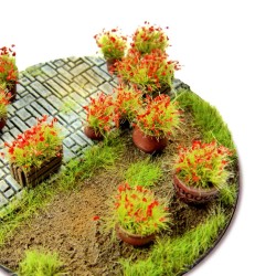 Green Stuff World - Bush Tufts 6mm - Rouge