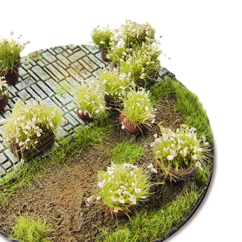 Green Stuff World - Bush Tufts 6mm - Blanc