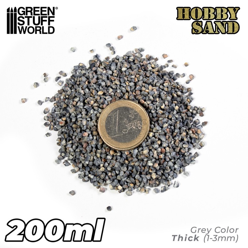 Green Stuff World - Basing - Donkergrijs Grof Zand