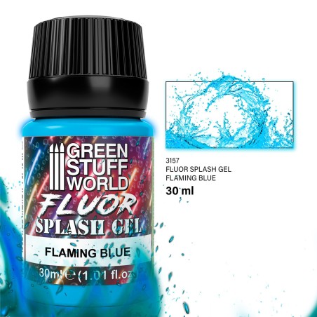 Green Stuff World - Splash Gel - Bleu flamboyant