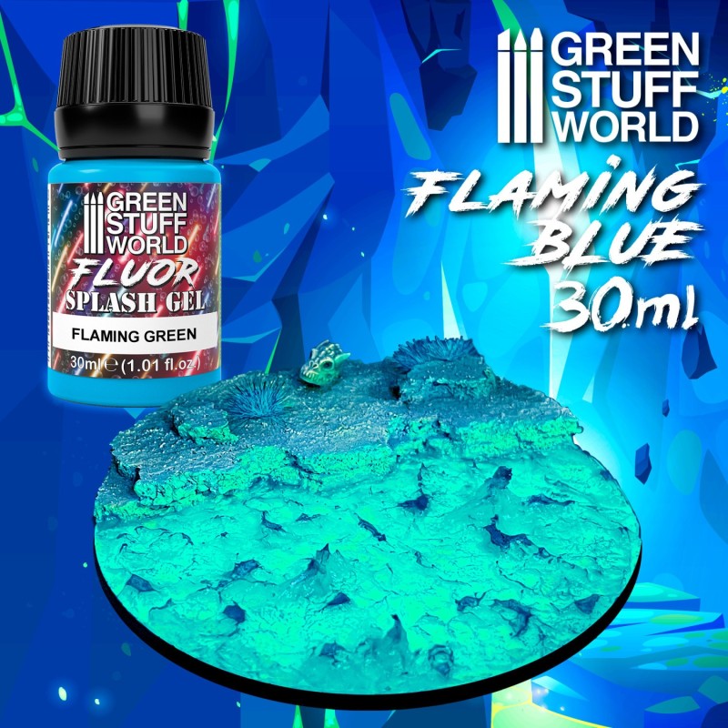 Green Stuff World - Splash Gel - Bleu flamboyant