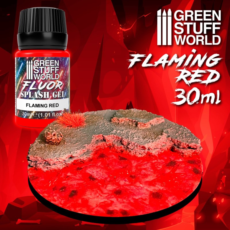 Green Stuff World - Splash Gel - Rouge flamboyant
