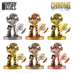 Green Stuff World - Set de peintures - Chrome