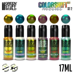 Green Stuff World - Set de peintures - Caméléons - Set 2