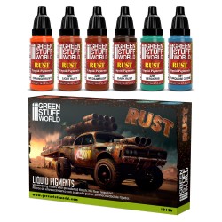 Green Stuff World - Set de Pigments Liquides - Rouille