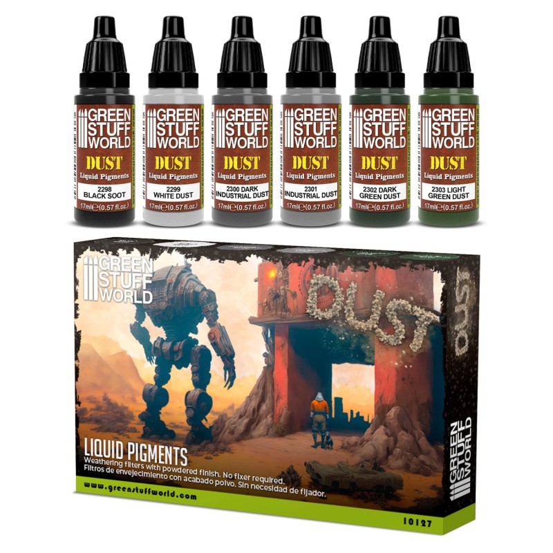 Green Stuff World - Vloeibare Pigmentset - Dust